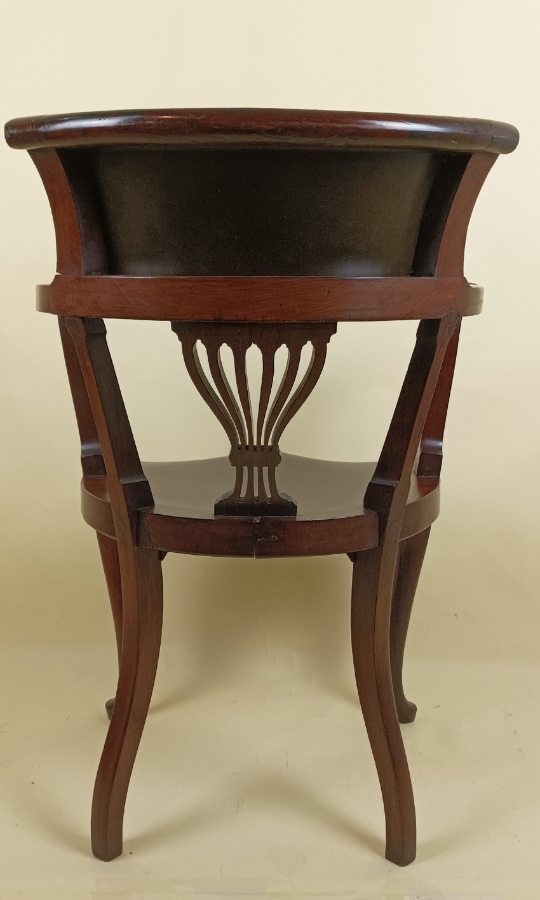 Antique Chippendale Style Desk Chair